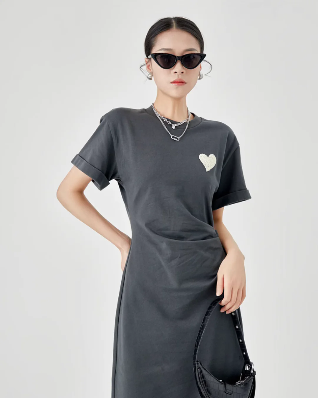 Heart Patch Dress