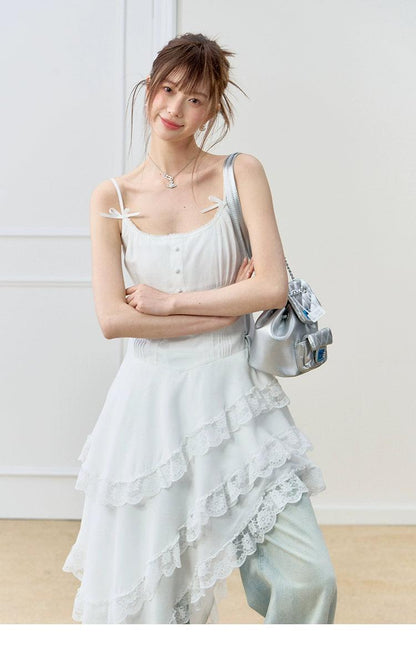 ethereal breeze asymmetric sundress