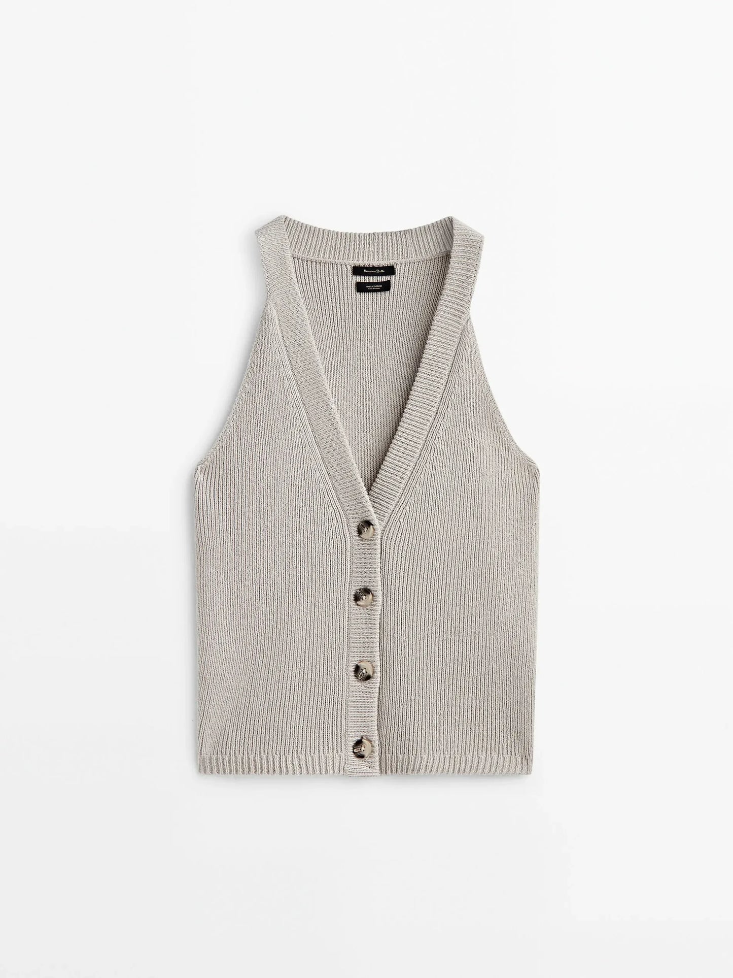 Ethereal  MD 2024 new style of Women's casual workplace light cooked small fragrance crew-neck striped knit inside vest