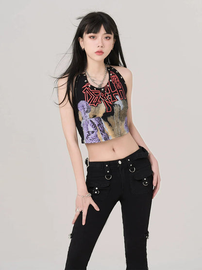 Female Music Festival Outfi Vest Top