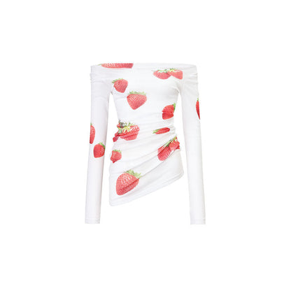 1Jinn Strawberry Sheer Shirt