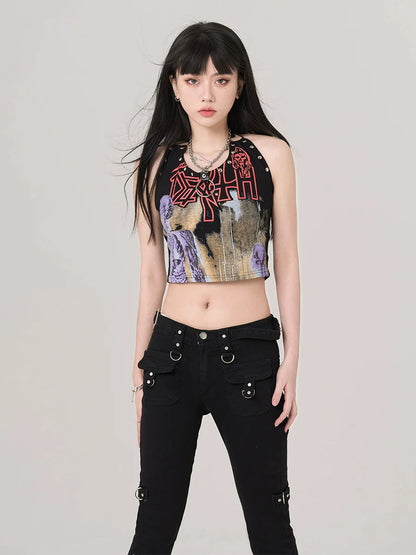 Female Music Festival Outfi Vest Top